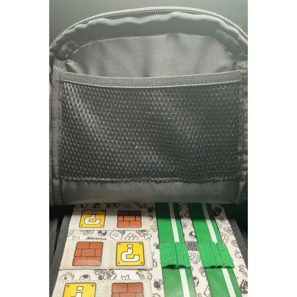 Nintendo‎ DS Super Mario Bros Travel Case Carrying Bag Protector Mini Backpack